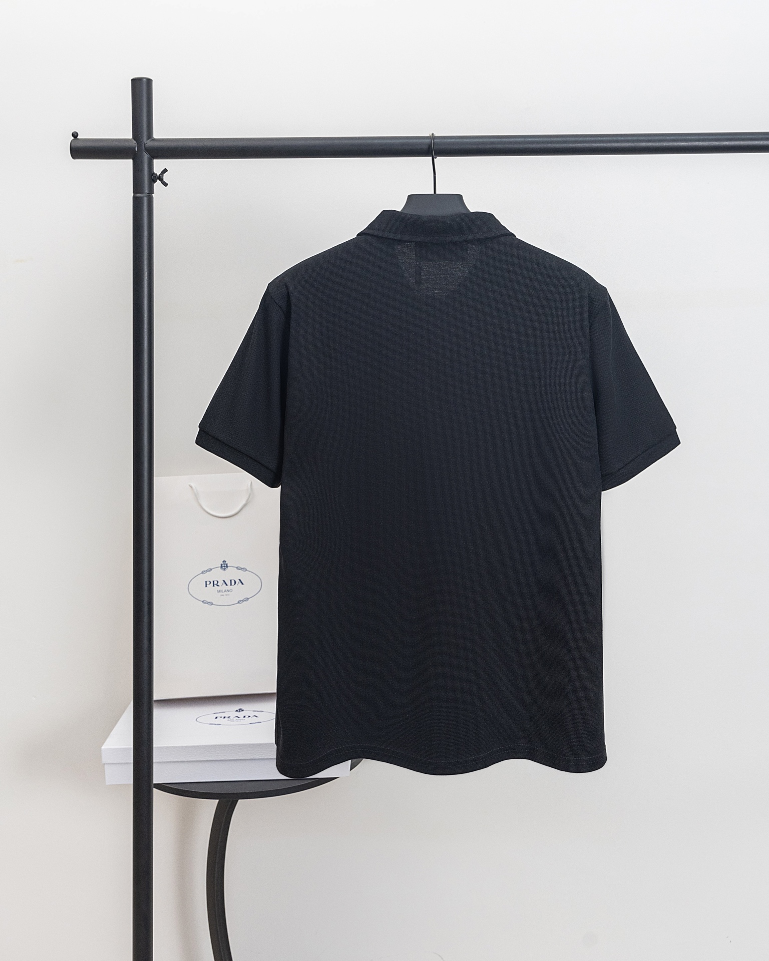 Prada PRADA普拉达 三角标牌短袖Polo衫