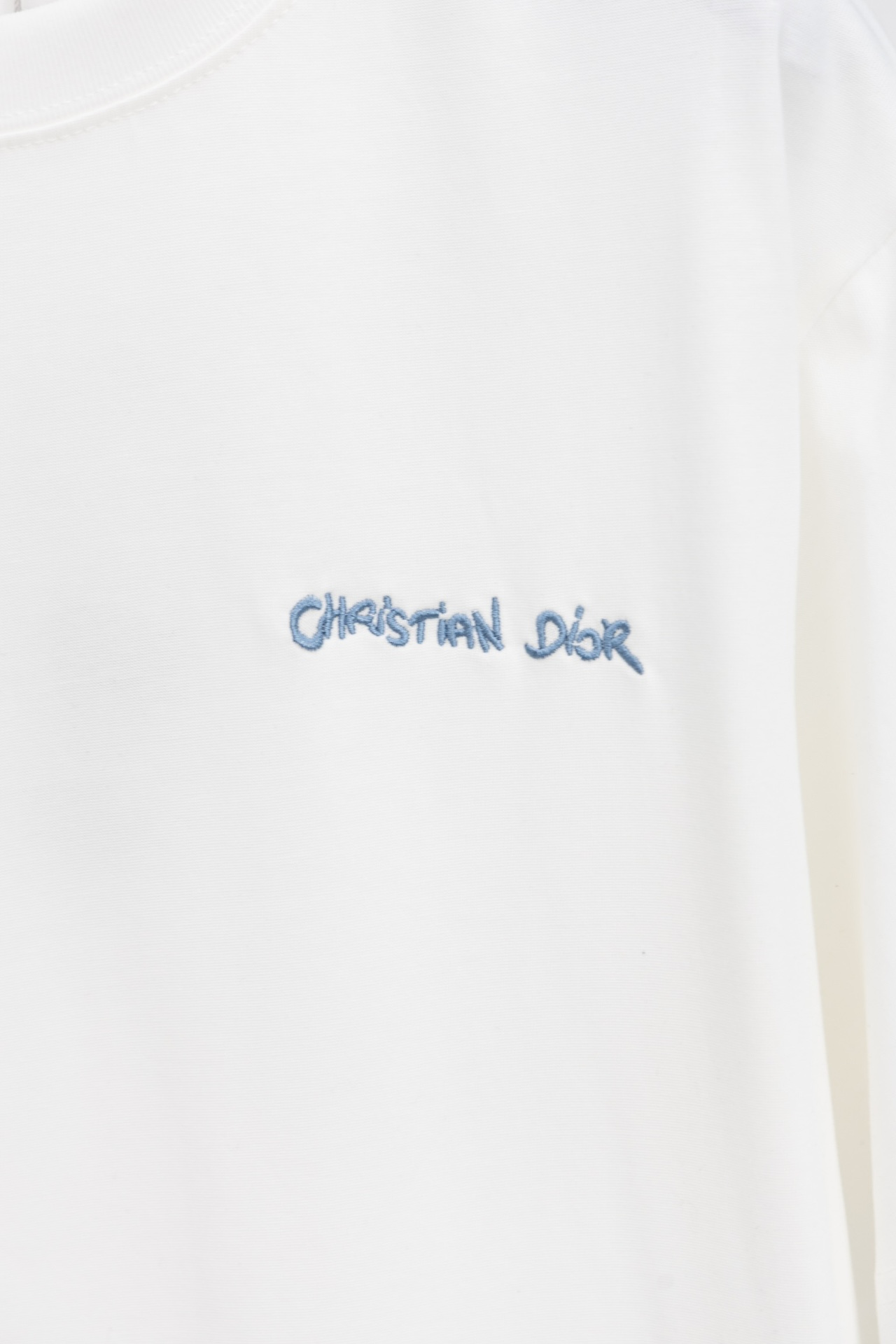 Dior DIOR迪奥 2024新款刺绣字母logo短袖T恤