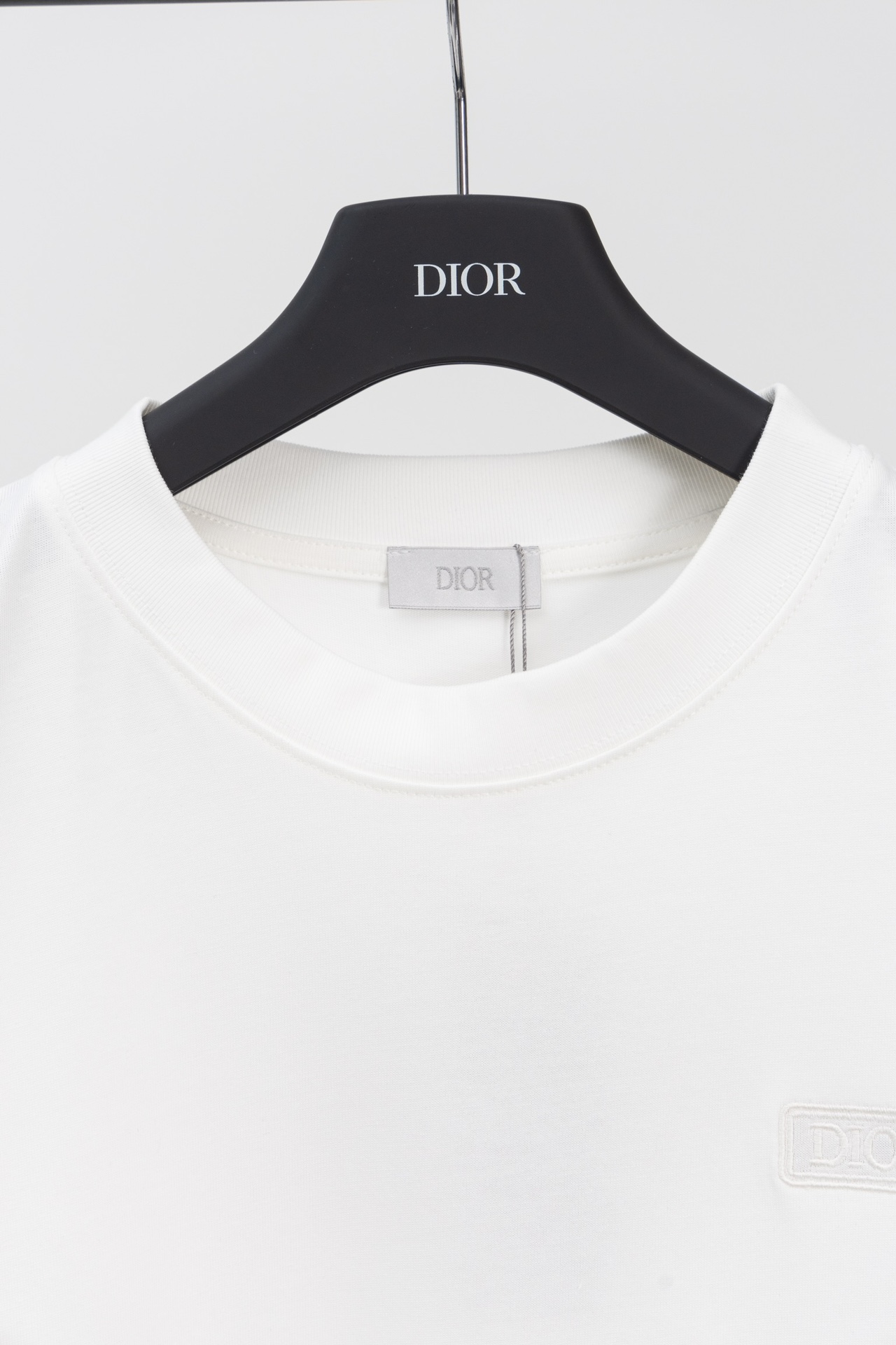 Dior DIOR迪奥 24新款胸前logo棉质刺绣短袖T恤