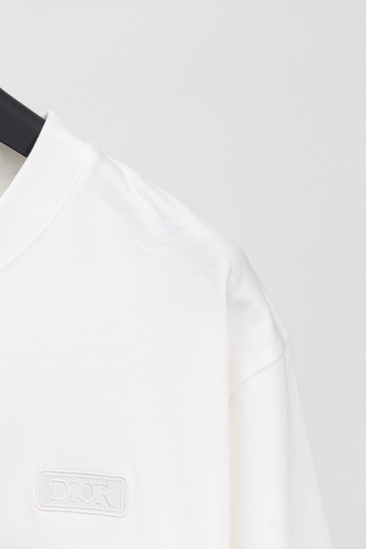 Dior DIOR迪奥 24新款胸前logo棉质刺绣短袖T恤