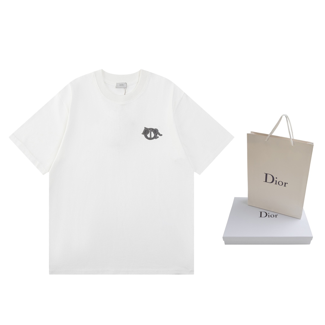 Dior DIOR迪奥 25新款补丁字母短袖T恤