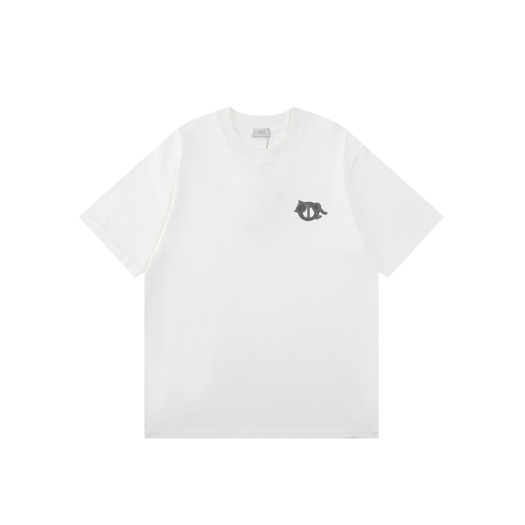 Dior DIOR迪奥 25新款补丁字母短袖T恤