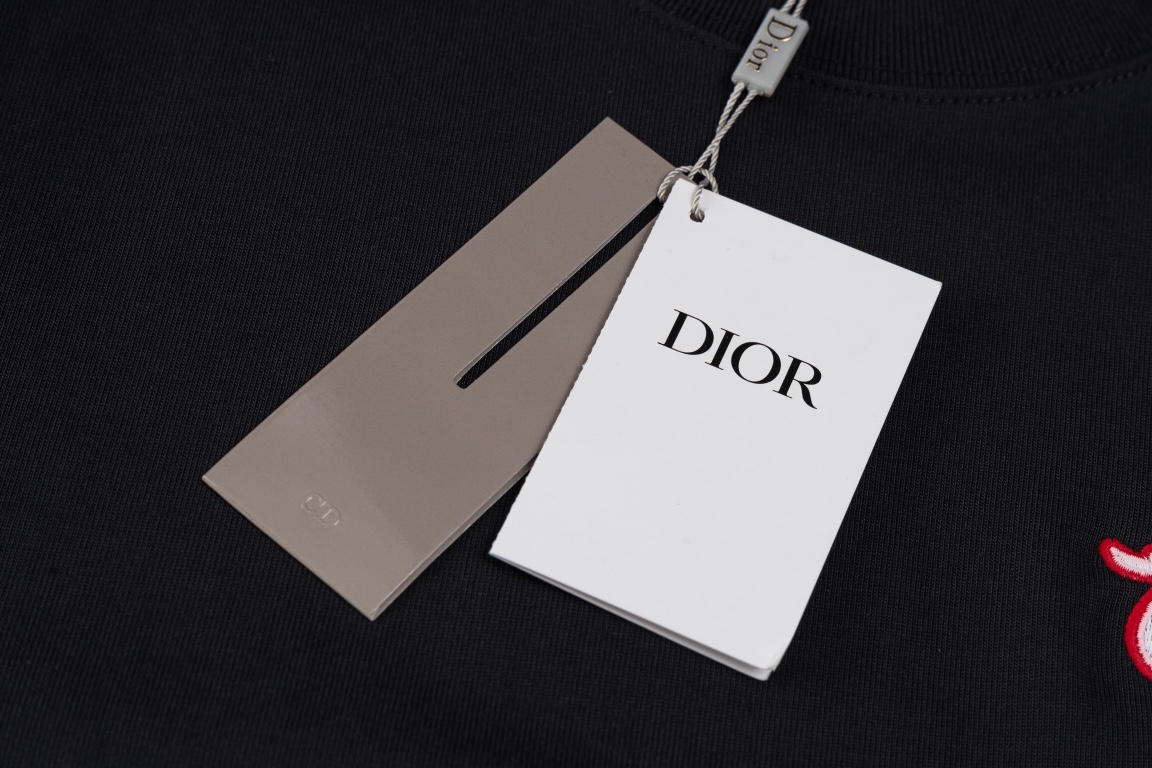 Dior DIOR 蛇年联名 苹果蛇刺绣短袖T恤