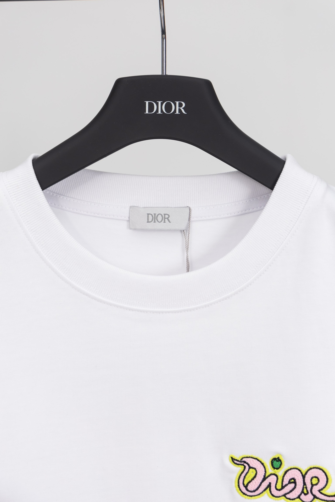 Dior DIOR 蛇年联名 苹果蛇刺绣短袖T恤