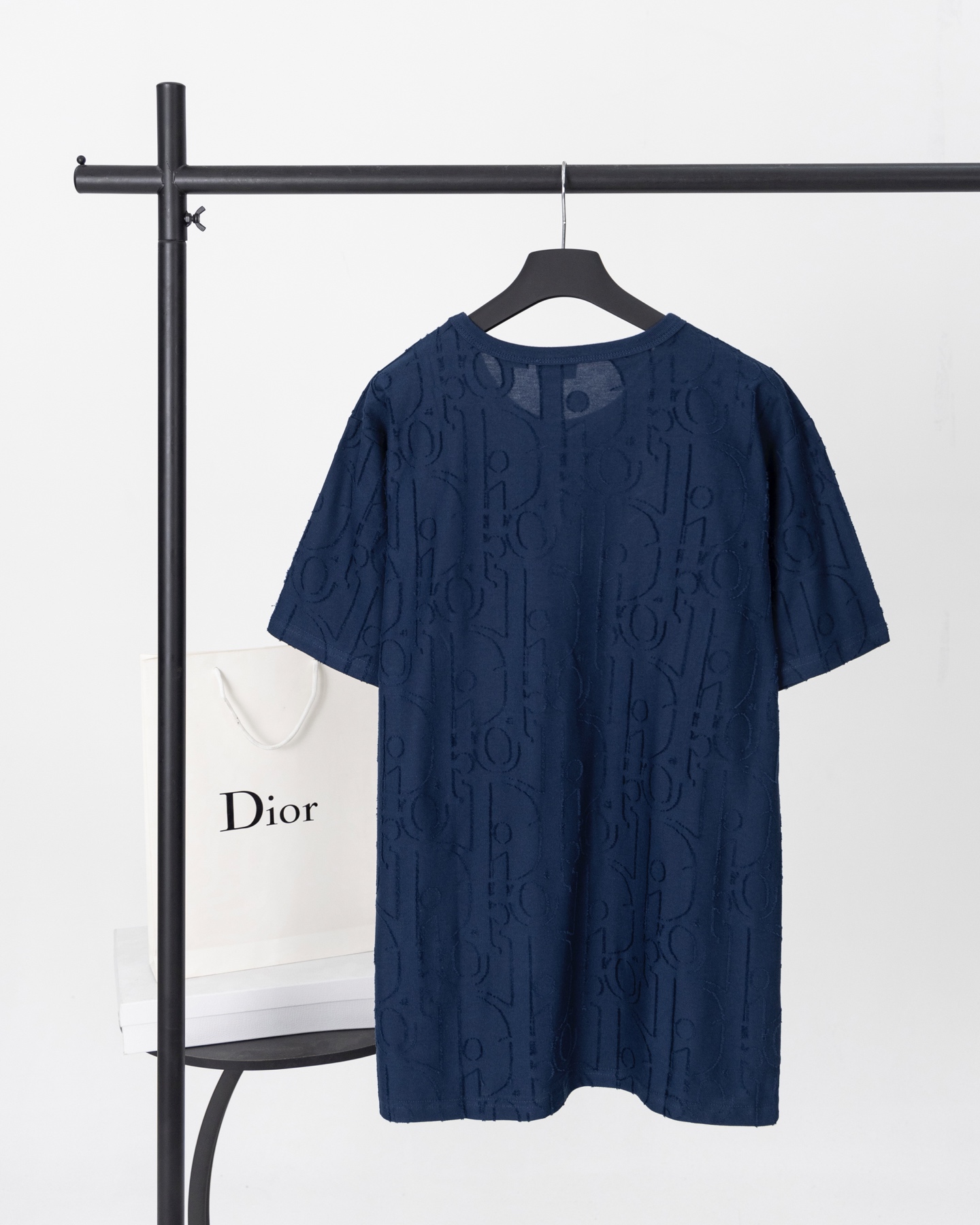 Dior DIOR迪奥 25SS浮雕提花短袖T恤