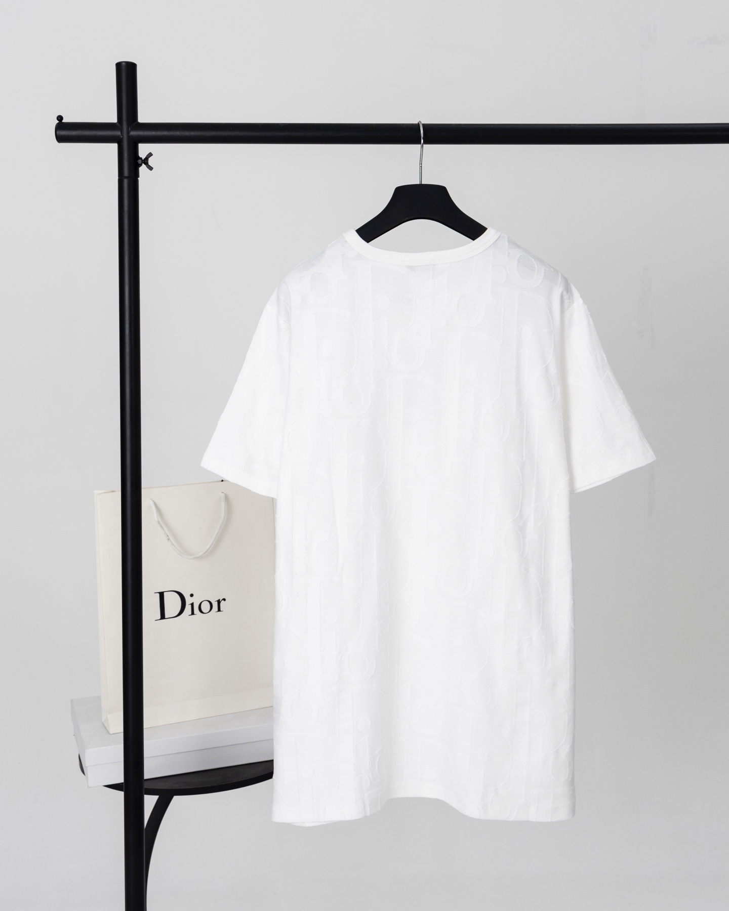 Dior DIOR迪奥 25SS浮雕提花短袖T恤
