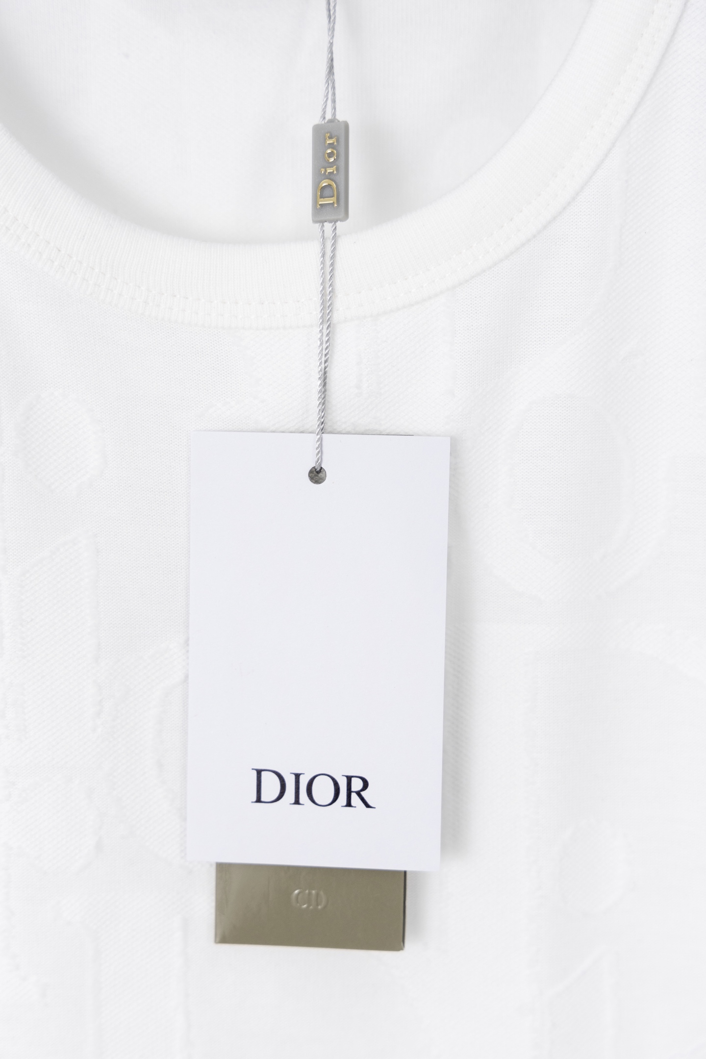 Dior DIOR迪奥 25SS浮雕提花短袖T恤