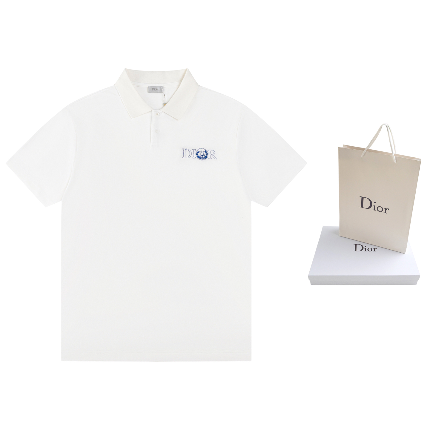 Dior DIOR迪奥 联名刺绣POLO衫