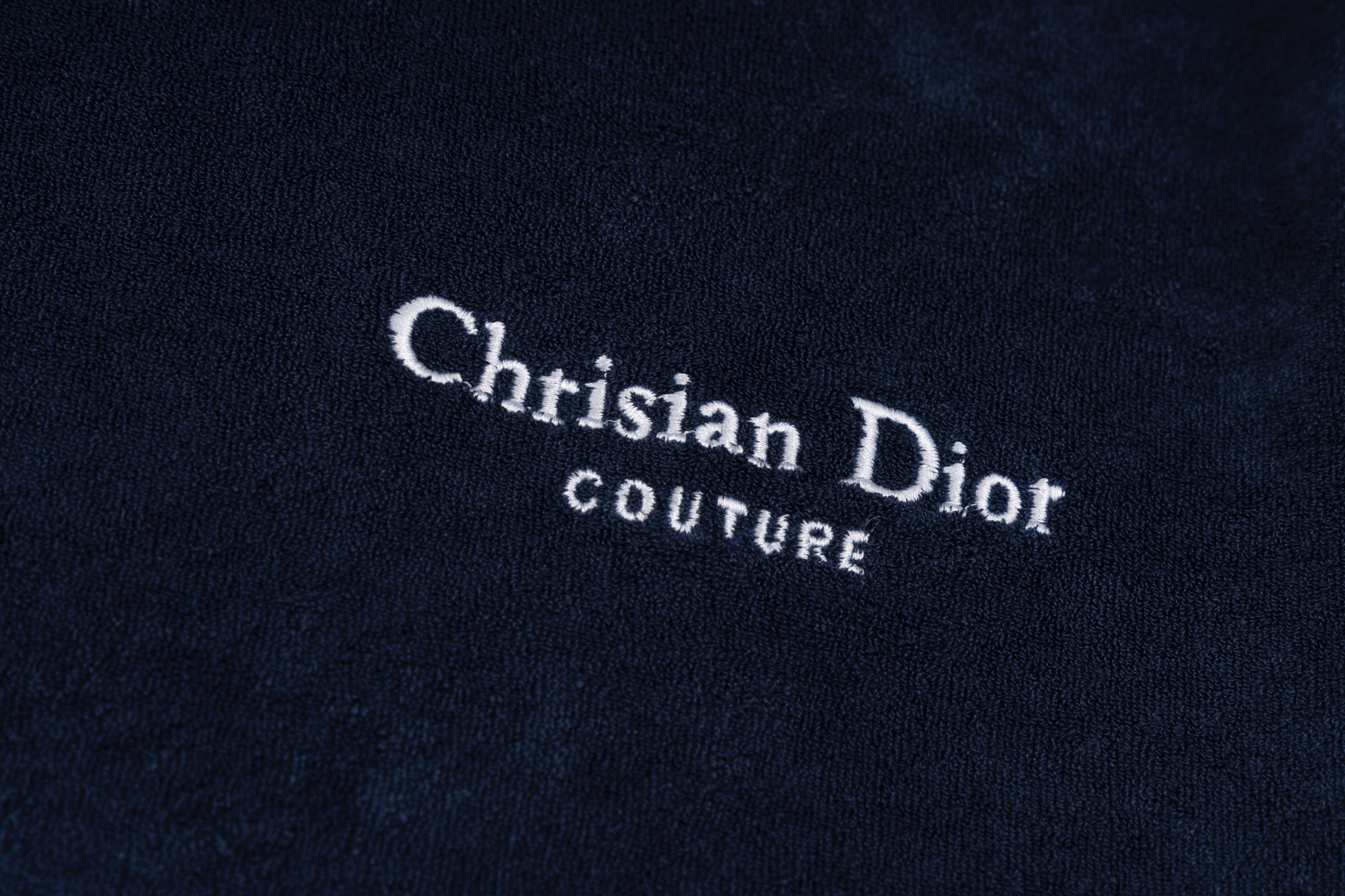 Dior DIOR迪奥 25新款毛巾布字母刺绣短袖T恤