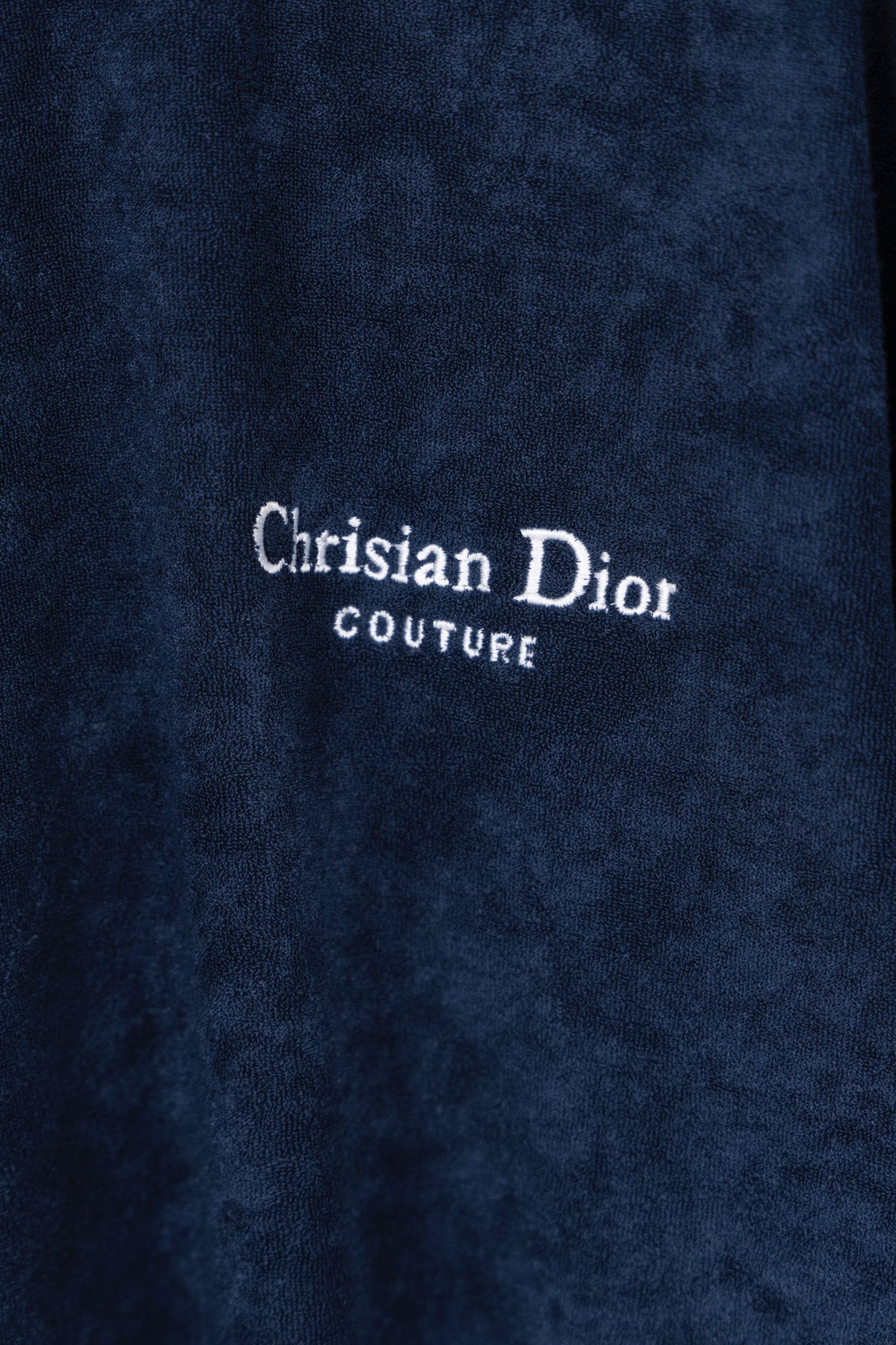 Dior DIOR迪奥 25新款毛巾布字母刺绣短袖T恤