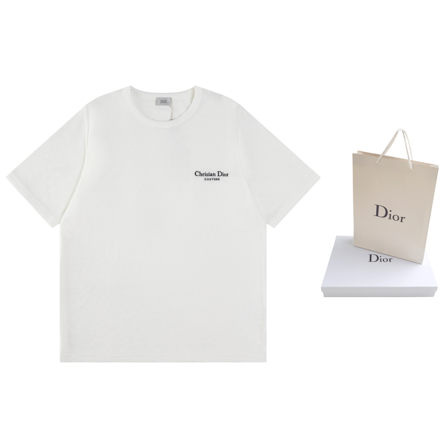 Dior DIOR迪奥 25新款毛巾布字母刺绣短袖T恤