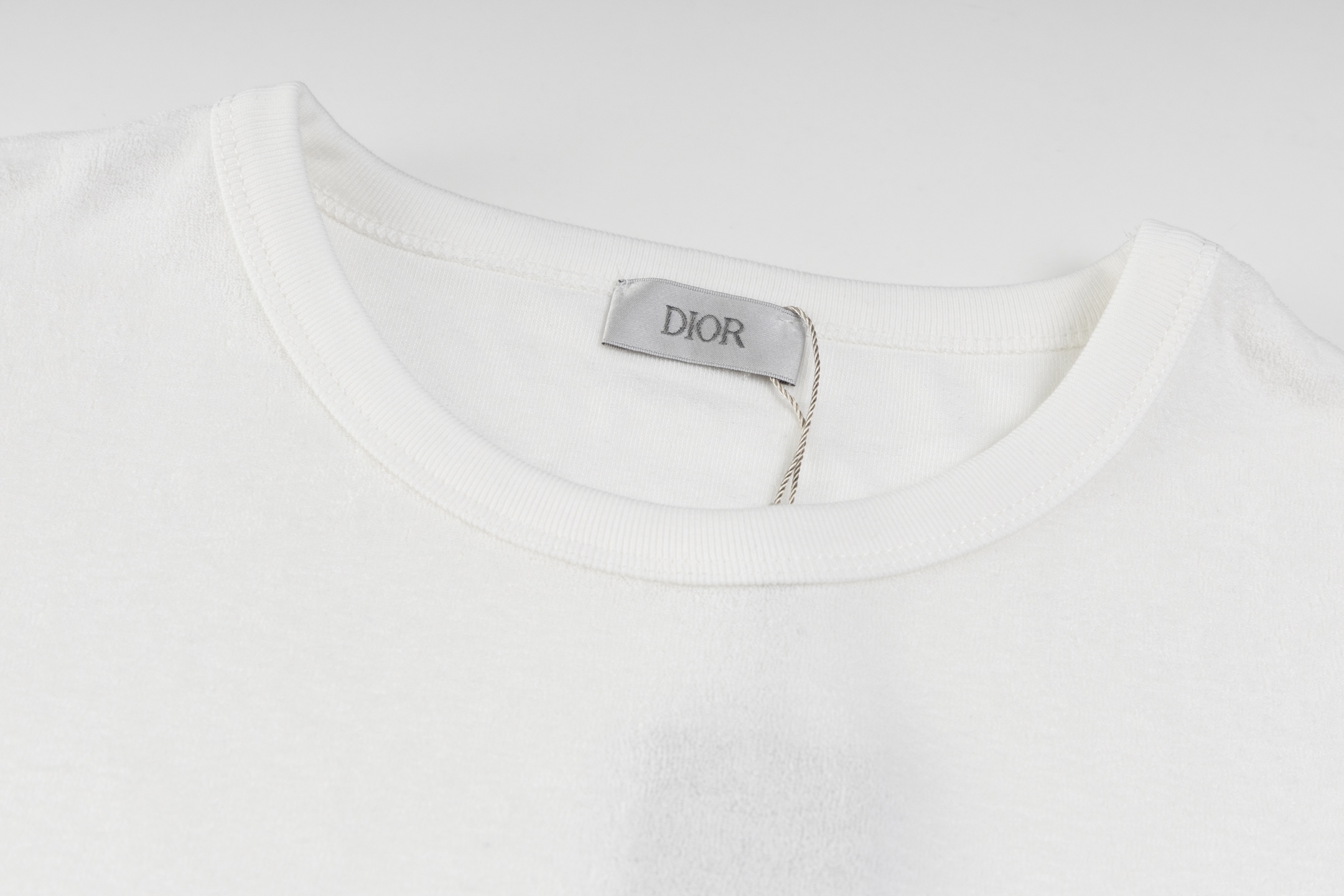 Dior DIOR迪奥 25新款毛巾布字母刺绣短袖T恤