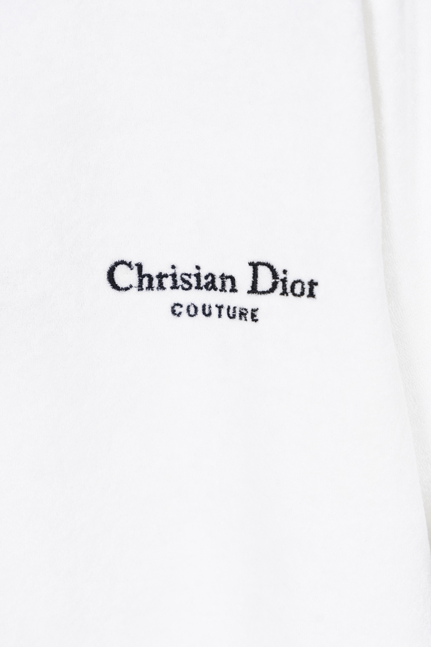 Dior DIOR迪奥 25新款毛巾布字母刺绣短袖T恤