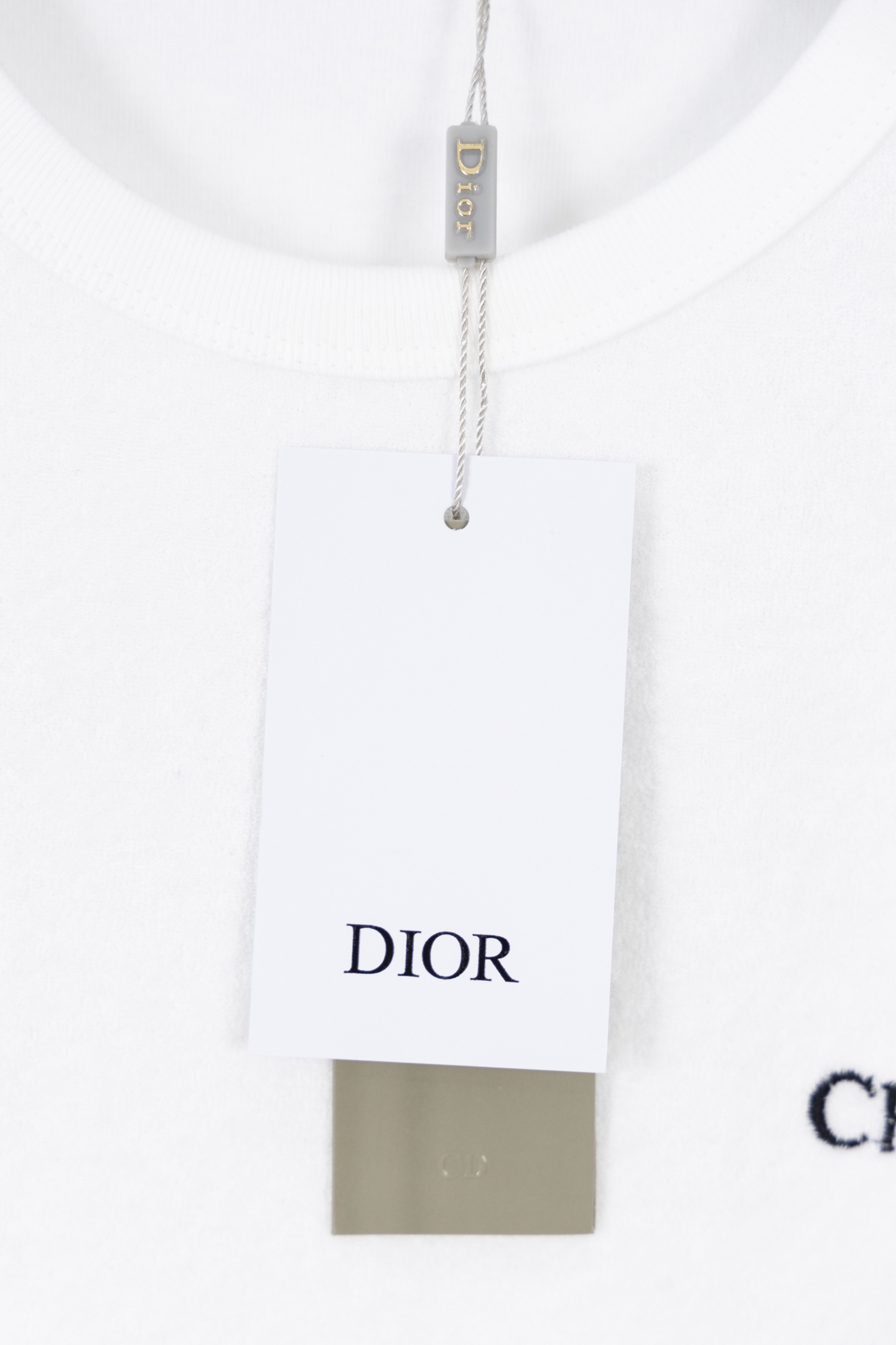 Dior DIOR迪奥 25新款毛巾布字母刺绣短袖T恤