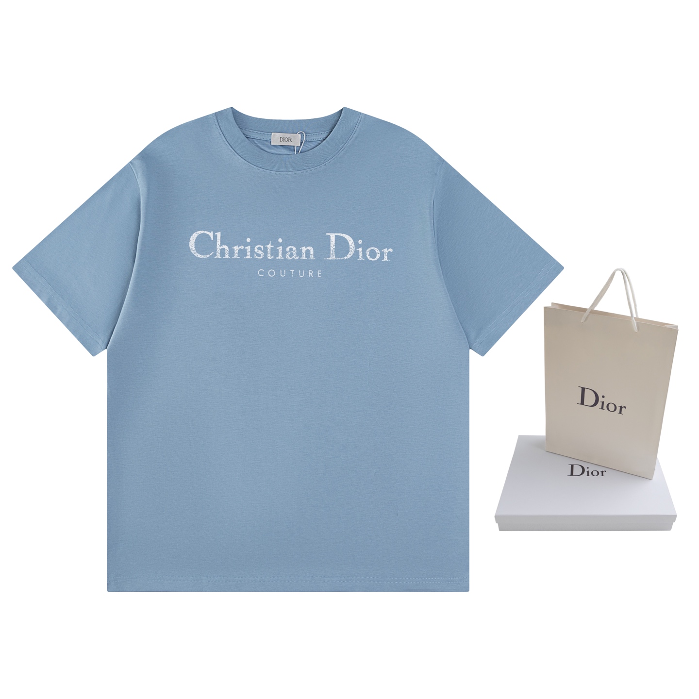 Dior DIOR迪奥 25新款渐变字母印花短袖T恤