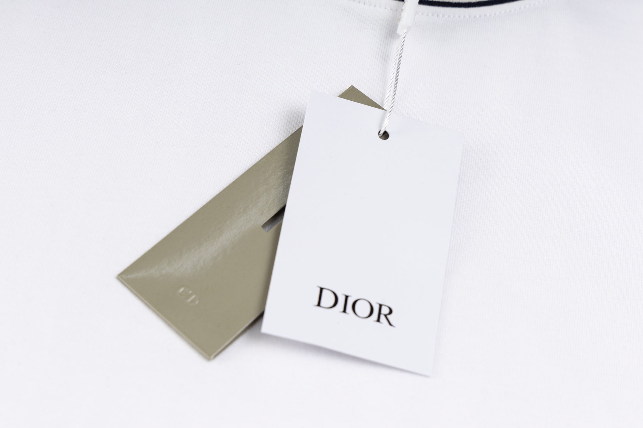 Dior DIOR迪奥 25ss新款提花艺术螺纹短袖T恤