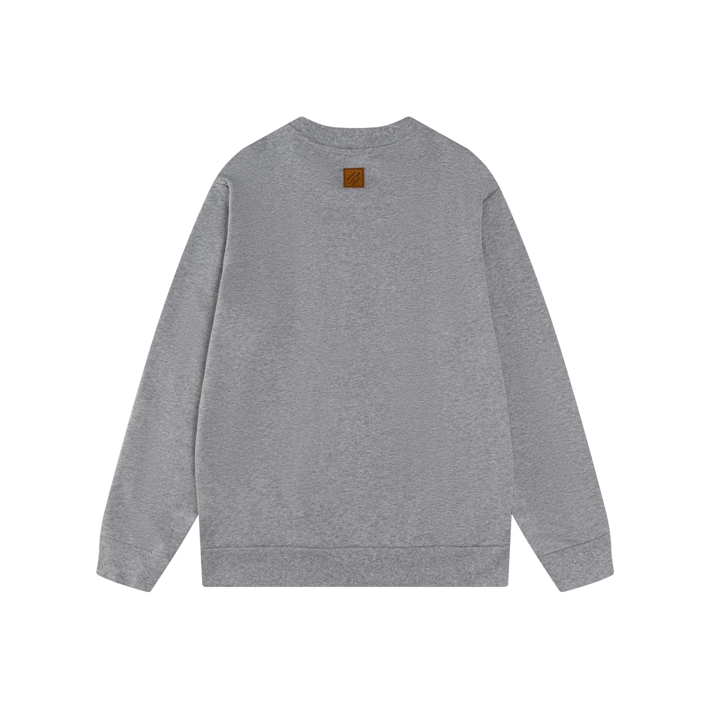 LOUIS VUITTON*路易威登LV Nigo联名垂钓刺绣圆领卫衣 灰色/黑色