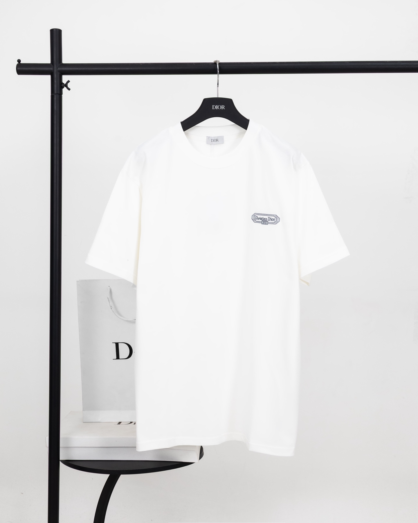 Dior DIOR迪奥 Box刺绣短袖 T恤