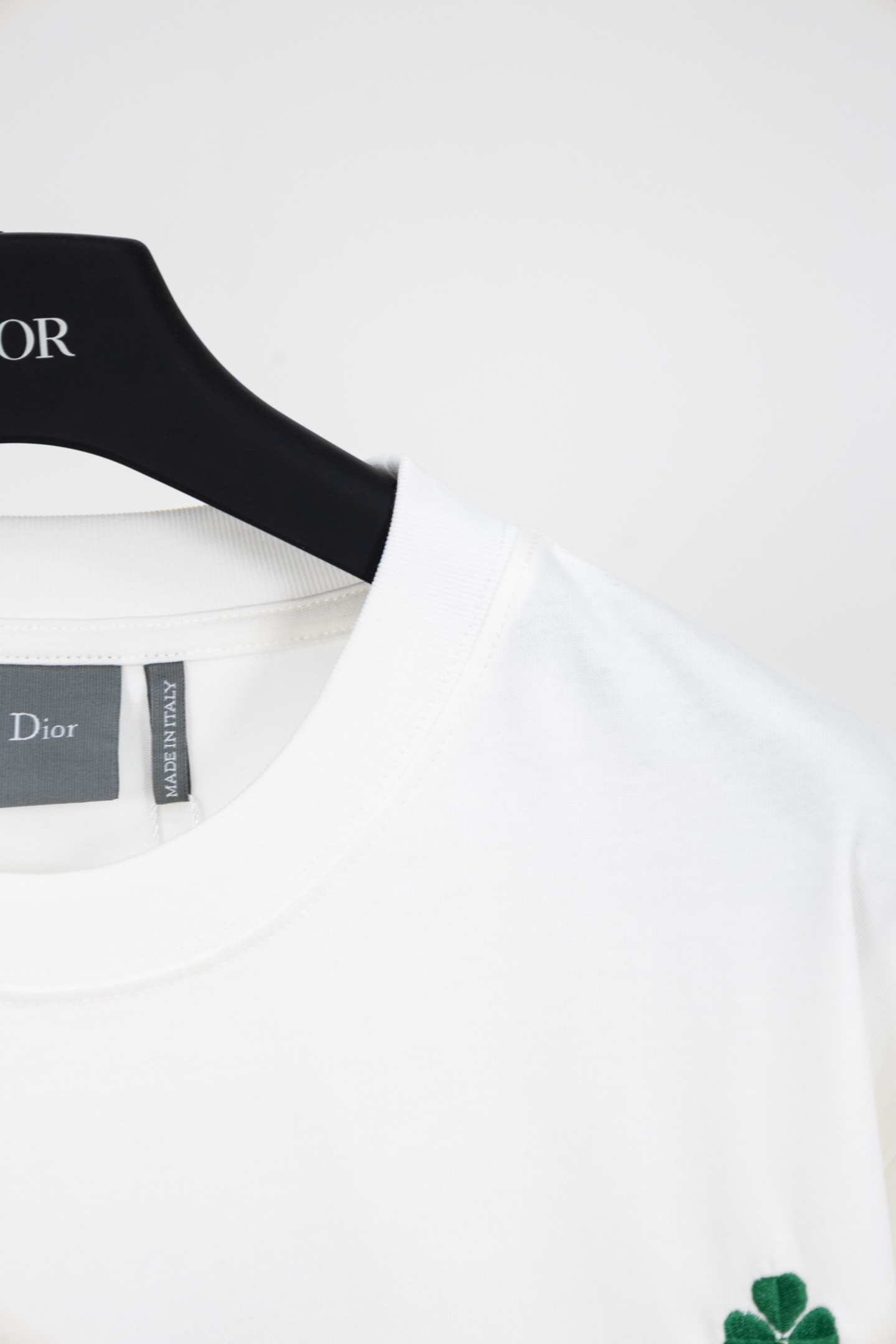 Dior DIOR迪奥 四叶草刺绣短袖 T恤