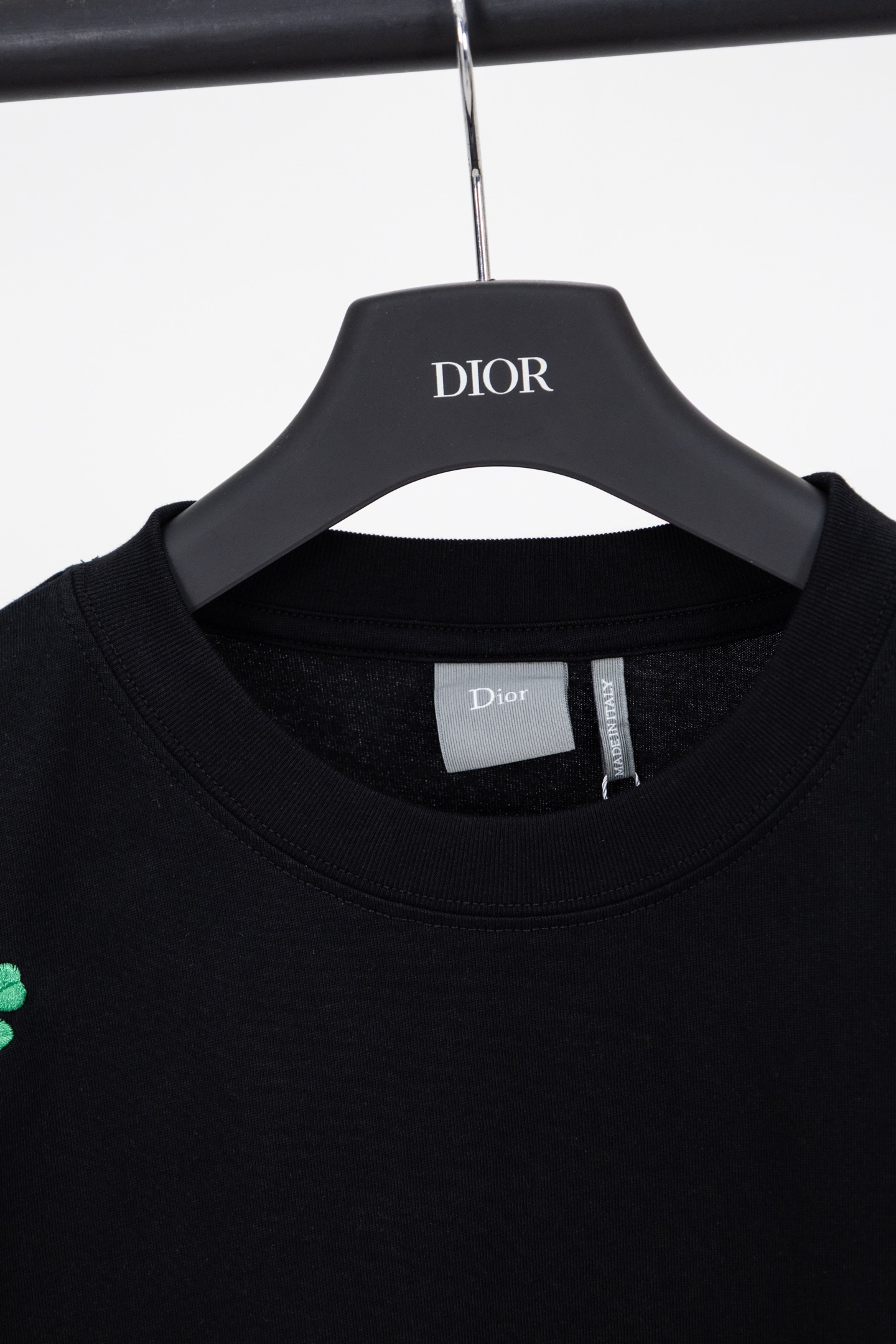 Dior DIOR迪奥 四叶草刺绣短袖 T恤