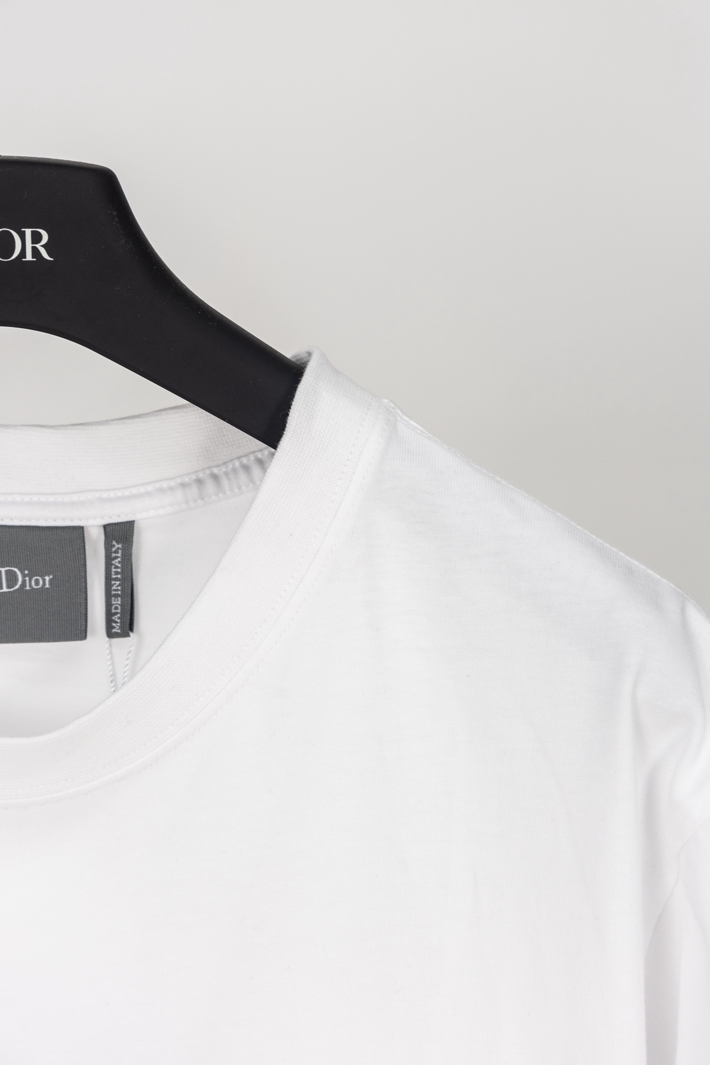 Dior DIOR迪奥 口袋皮革补丁短袖 T恤