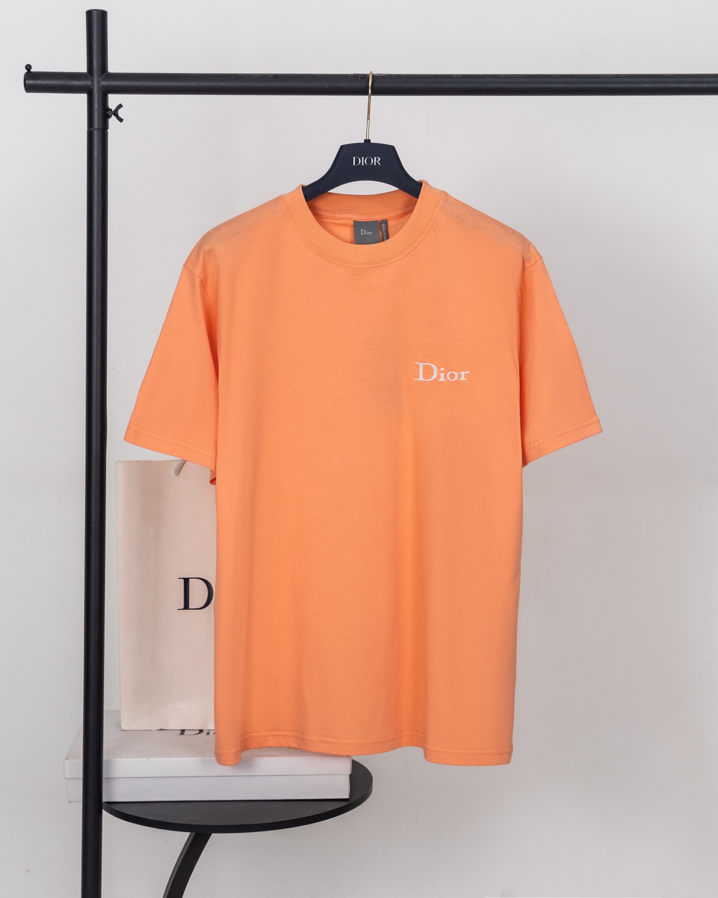Dior DIOR迪奥 标志刺绣短袖 T恤