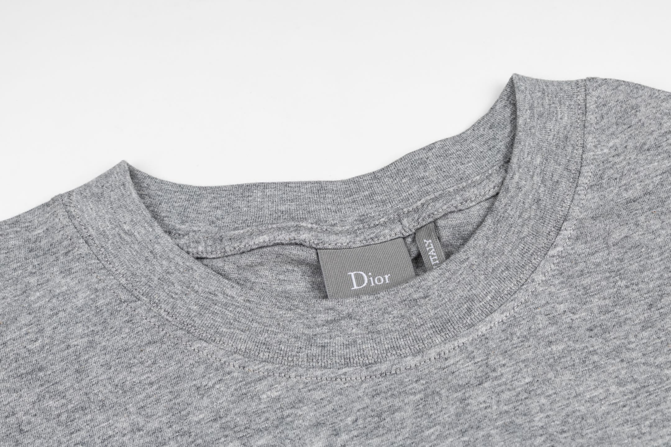 Dior DIOR迪奥 标志刺绣短袖 T恤