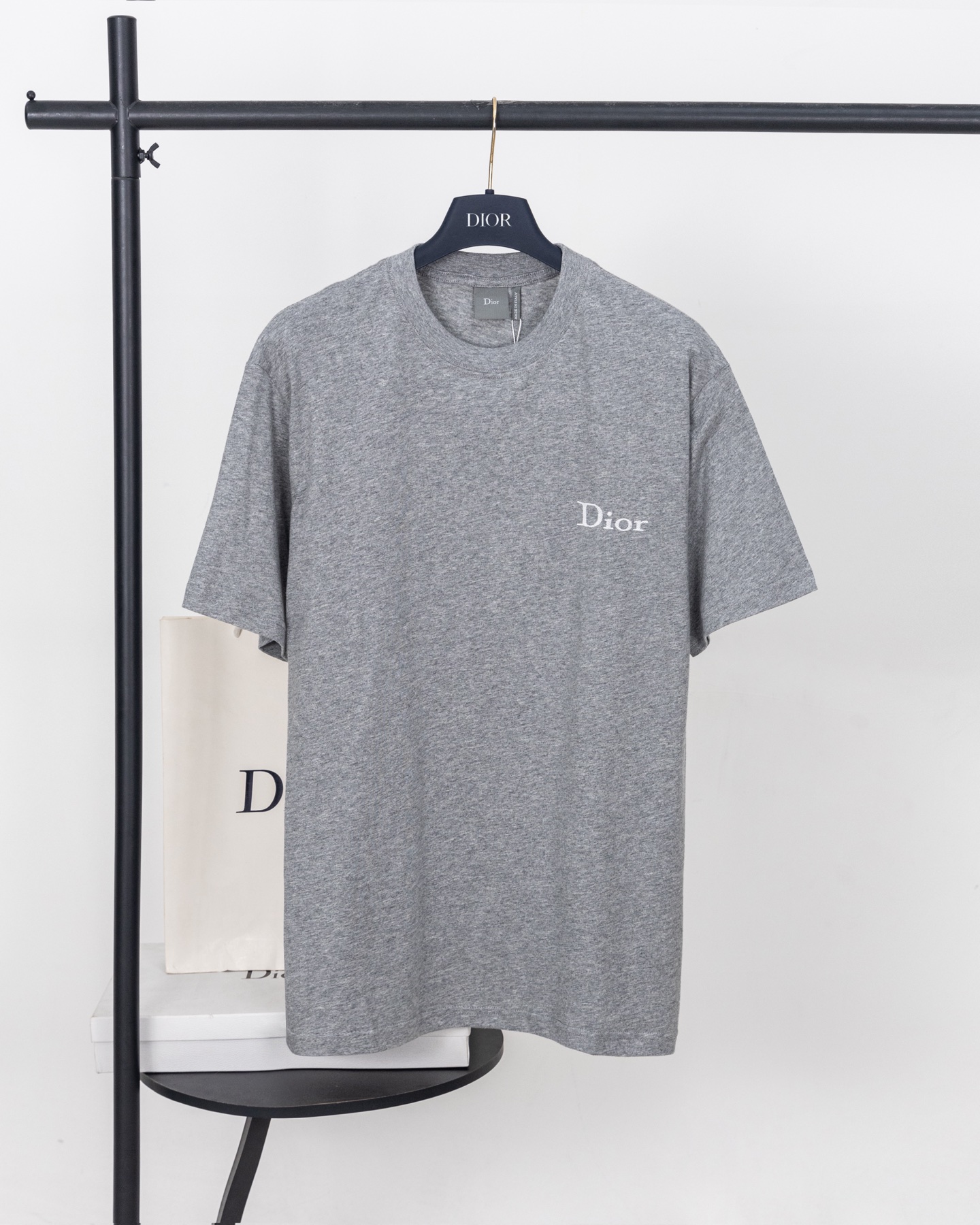 Dior DIOR迪奥 标志刺绣短袖 T恤