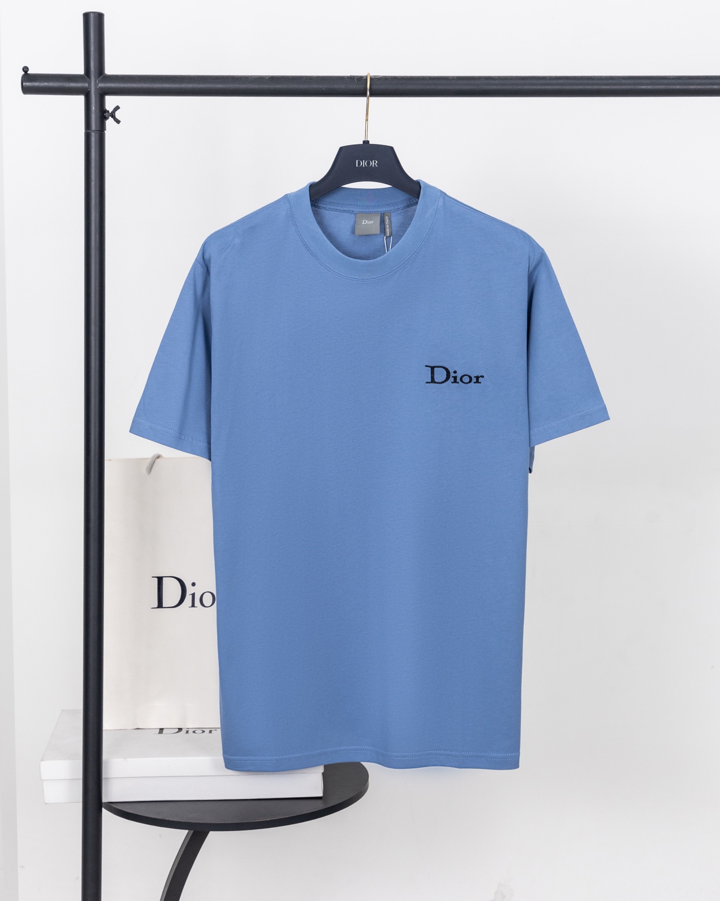 Dior DIOR迪奥 标志刺绣短袖 T恤