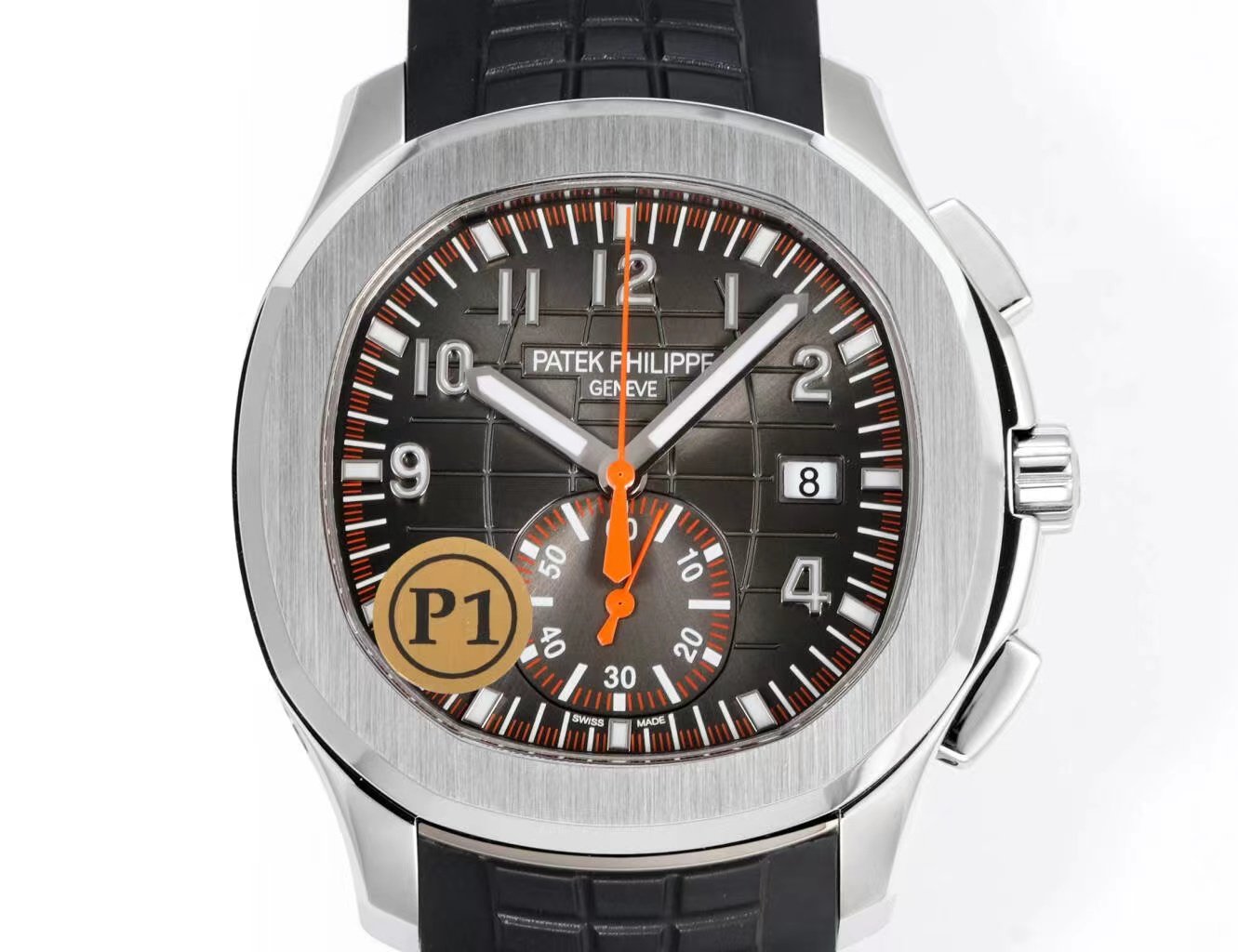 NO:723995,Unity 2850  The latest masterpiece of the factory, the Patek Philippe 5968 (42.2x2.5mm) series has been launched for a long time and is currently the most needed version in the market. There are 4 versions, 5968G-00 blue plate, 00 green plate (platinum version, case watch)  The buckle color is bright white, more eye-catching than fine steel) 5968R-00 (rose gold brown plate). 5968A-00 (stainless steel black plate, this model is also the most popular orange needle model. In order to give back to new and old customers, this model comes with a piece of orange tape for mold opening),19860909统一2850 厂最新力作,推出研发许久也是目前市场最需要的版本百达斐丽5968（42.2x2.5mm）系列,共有4个版本,5968G-00蓝盘,00绿盘（白金版,表壳表扣颜色亮白,比精钢更抢眼)5968R-00(玫瑰金棕盘).5968A-00（精钢黑盘,此款也是最热门的橙针款,为回馈新老客户,此款赠送开模橙色胶带一条),,Watch