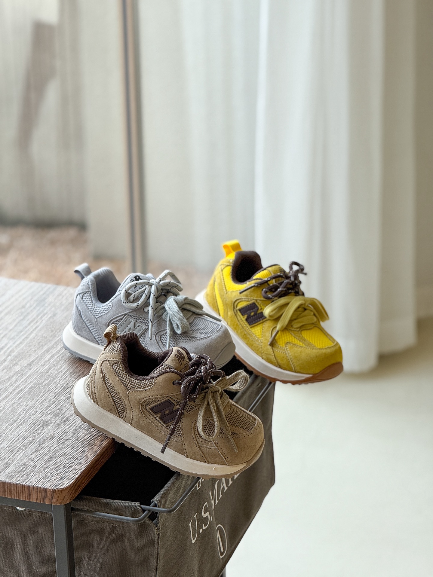 图片[12]-NB 卡皮巴拉联名款童鞋26-37 卡皮巴拉联名网红款内侧魔术贴真皮德训鞋双鞋带阿甘鞋跑鞋🛵-选品中心