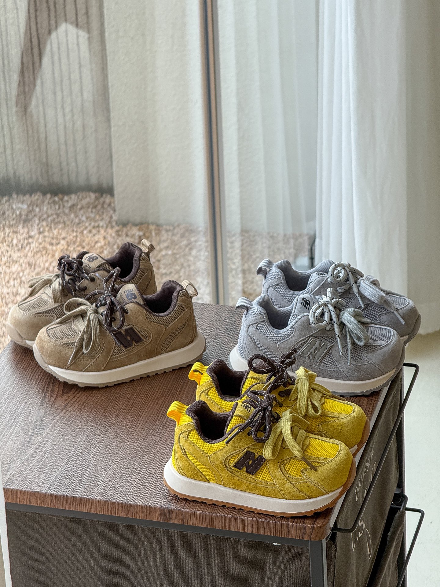 图片[11]-NB 卡皮巴拉联名款童鞋26-37 卡皮巴拉联名网红款内侧魔术贴真皮德训鞋双鞋带阿甘鞋跑鞋🛵-选品中心