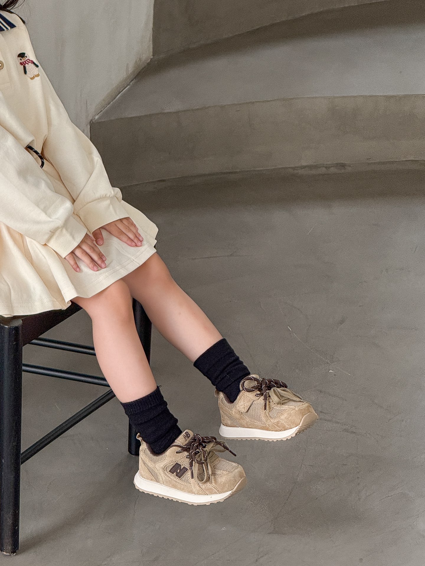 图片[7]-NB 卡皮巴拉联名款童鞋26-37 卡皮巴拉联名网红款内侧魔术贴真皮德训鞋双鞋带阿甘鞋跑鞋🛵-选品中心