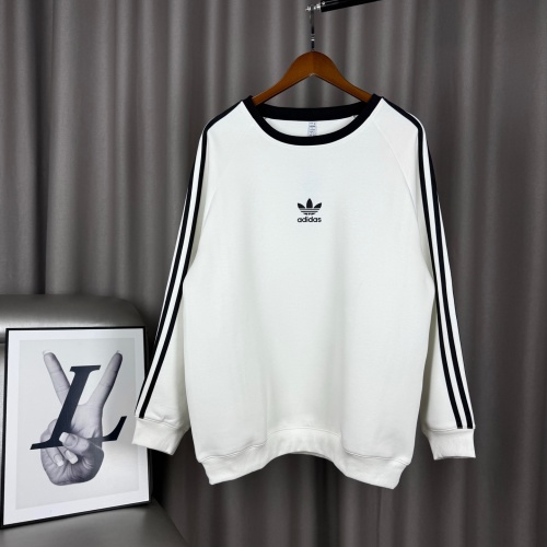 Adidas Trefoil Logo Long Sleeve Crew Neck Sweatshirt - Unisex Classic Style 31 Adidas Trefoil Logo Long Sleeve Crew Neck Sweatshirt - Unisex Classic Style
