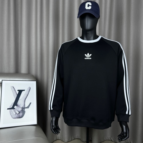 Adidas Trefoil Logo Crewneck Sweatshirt - Classic Style, Comfortable Fit 1 Adidas Trefoil Logo Crewneck Sweatshirt - Classic Style, Comfortable Fit