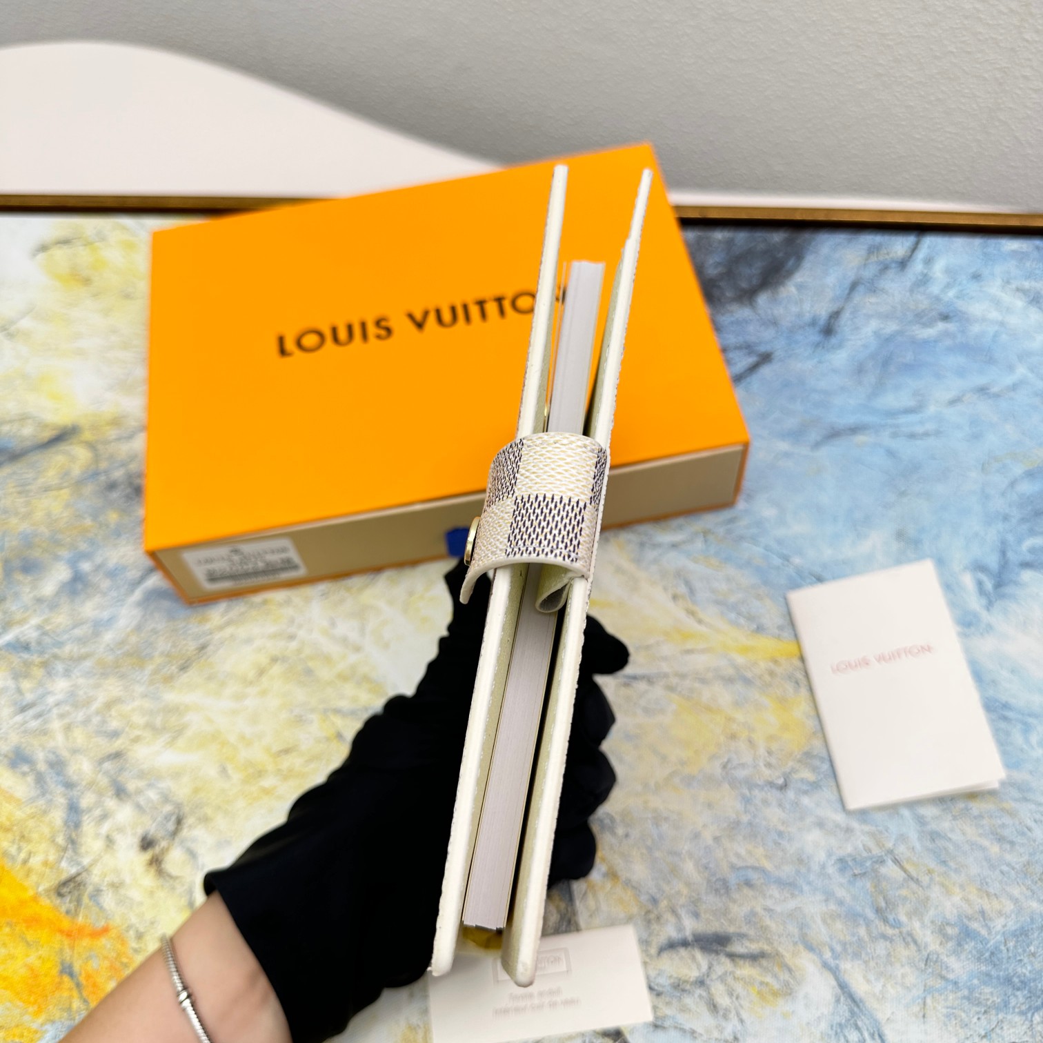 Flat lay of the A5 Notebook