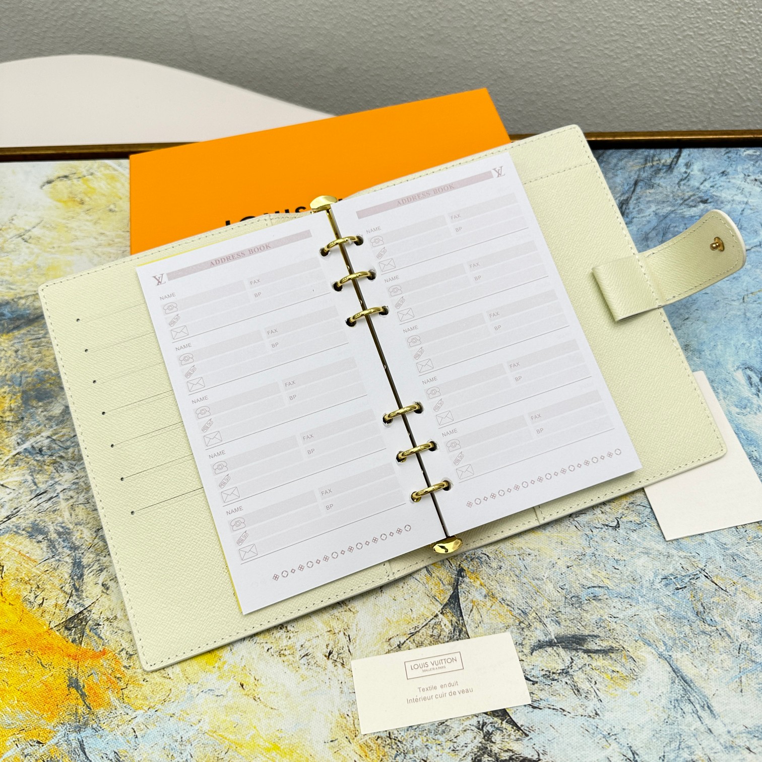 A5 Notebook Back Cover