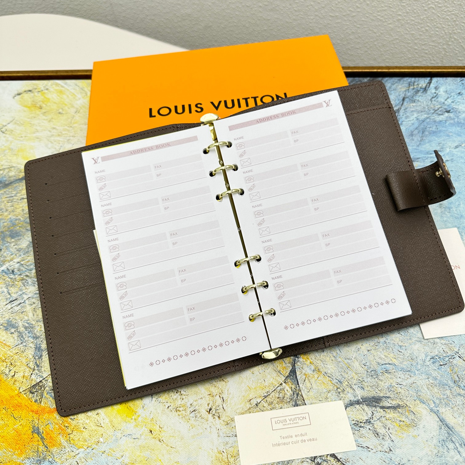 A5 Notebook corner detail