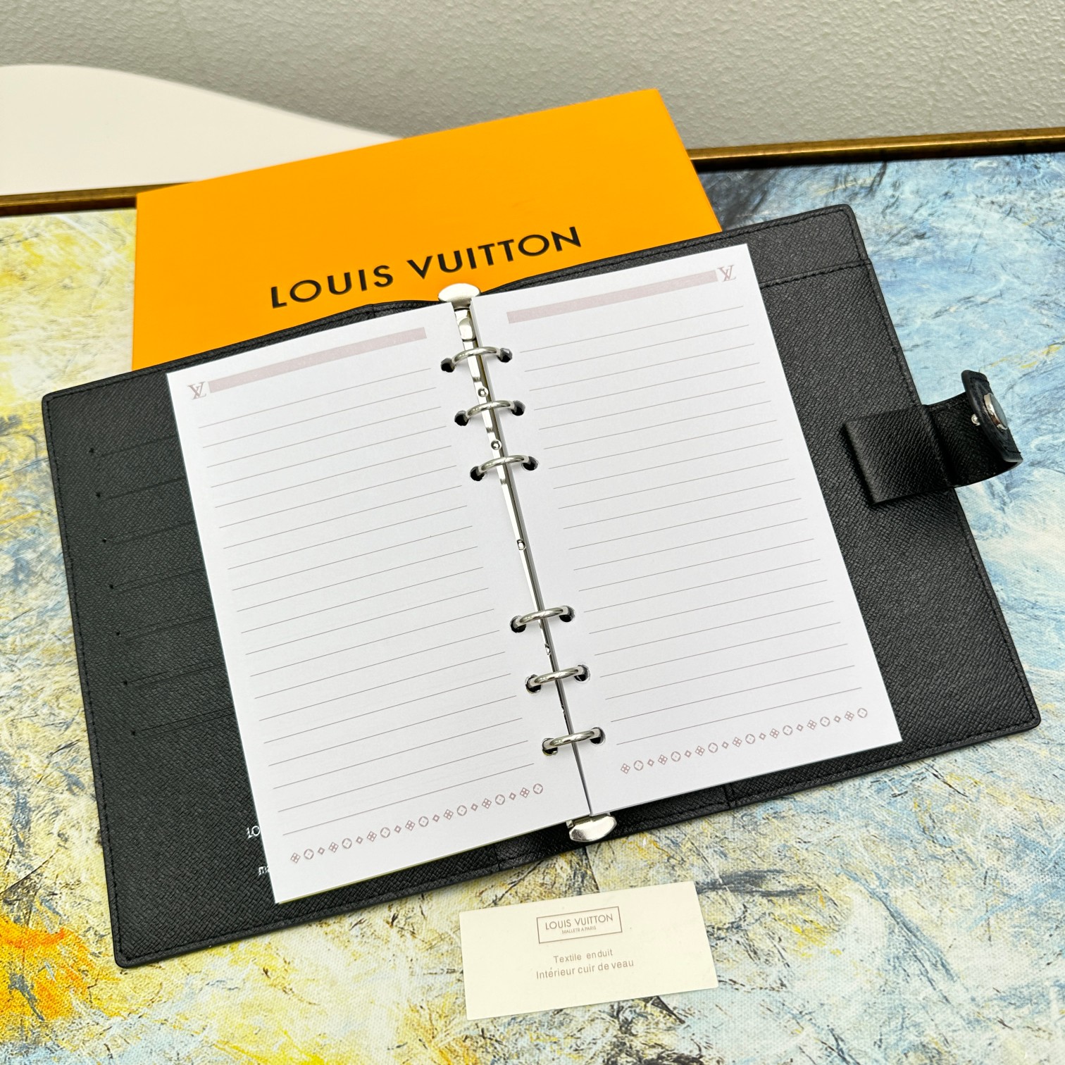 A5 Notebook corner detail