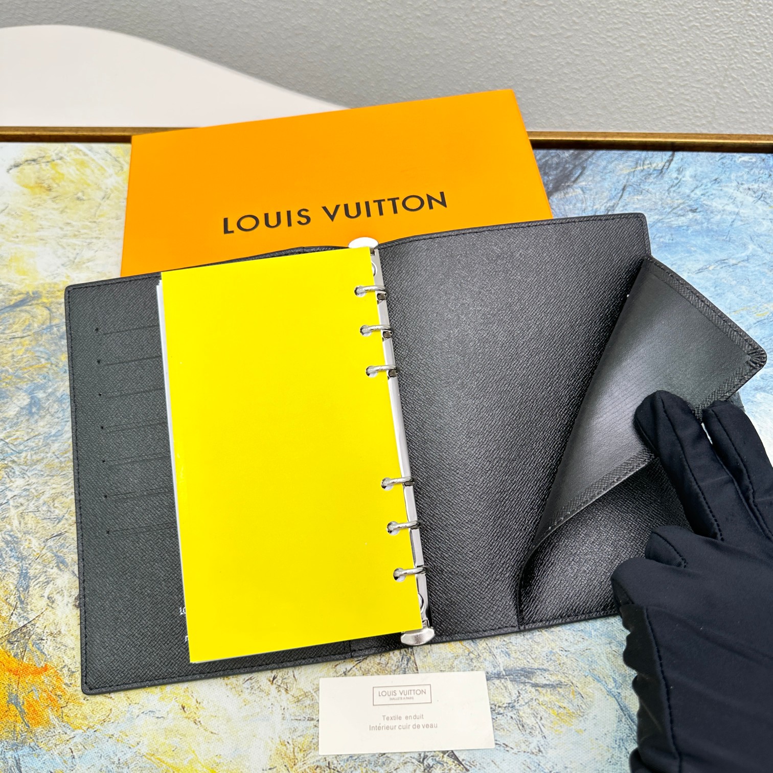 A5 Notebook in use.