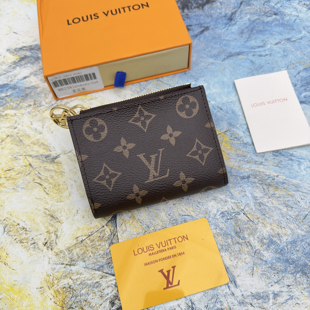 Close-up of leather wallet texture