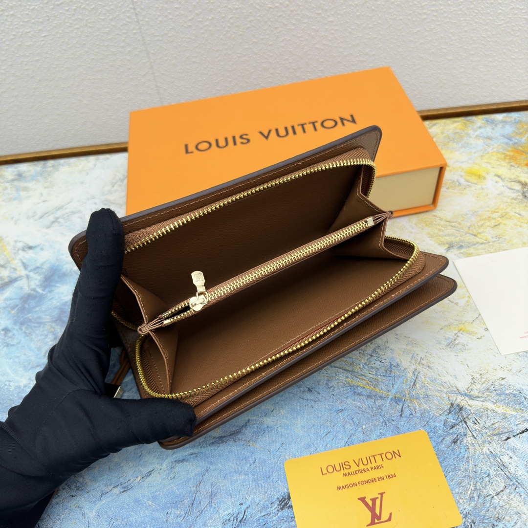 Leather Long Wallet - Branding