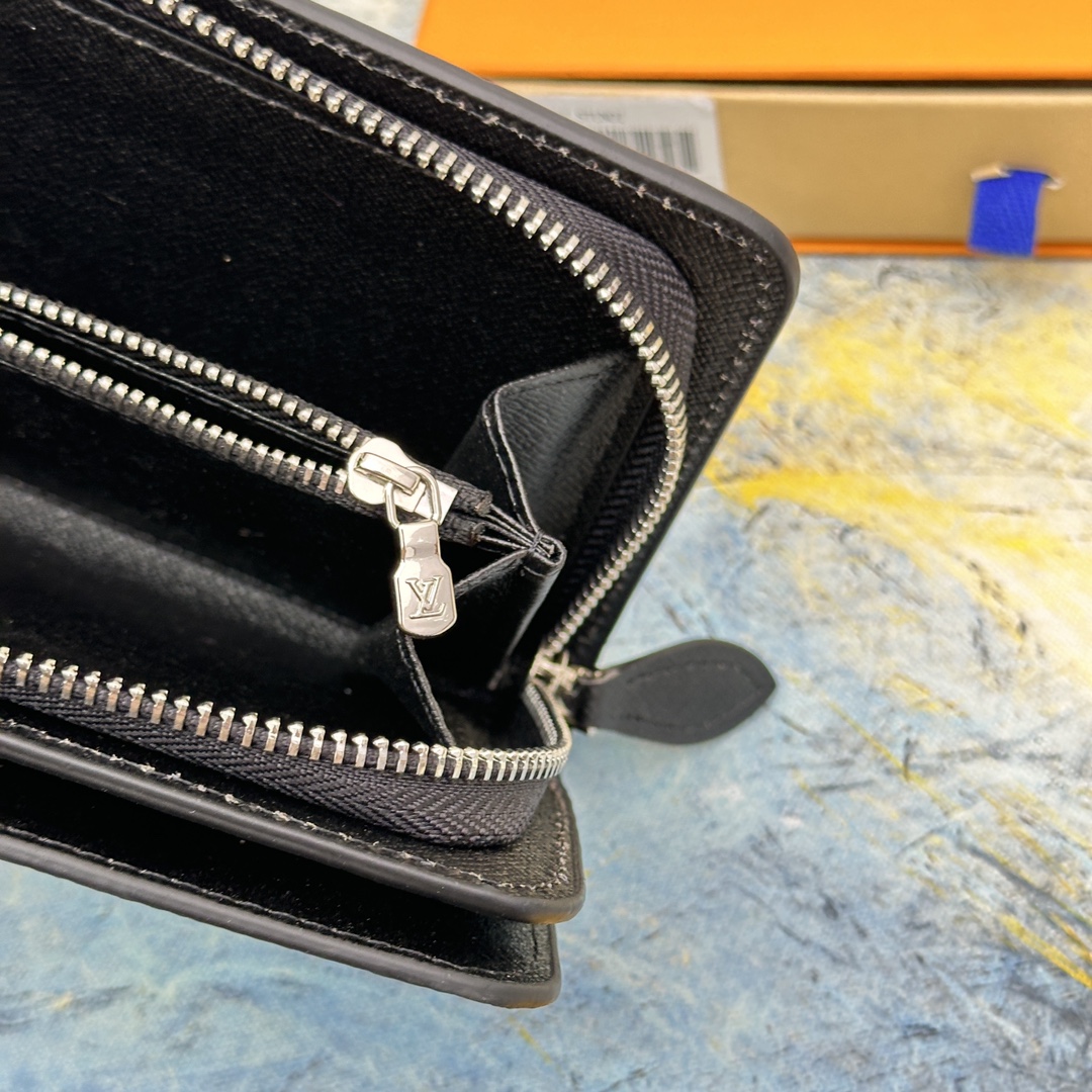 Leather Long Wallet Branding