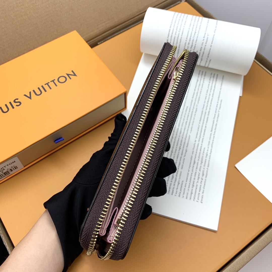 ルイ・ヴィトン Zippyラウンドファスナー財布 旅行スタイル