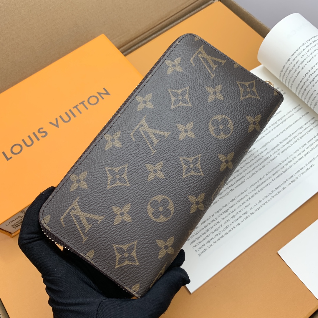 ルイ・ヴィトン Zippyラウンドファスナー財布 旅行スタイル