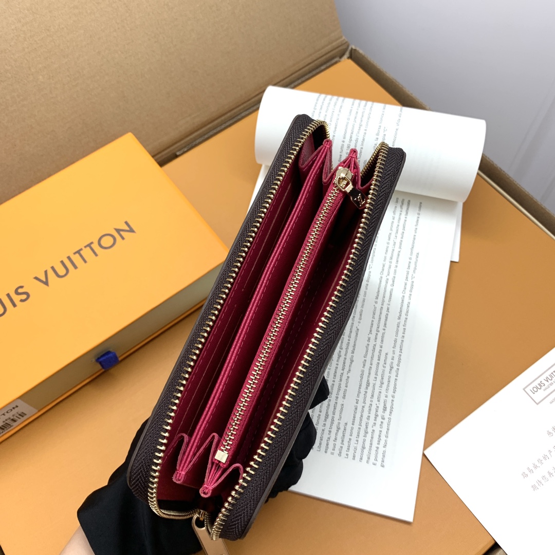 ルイ・ヴィトン Zippyラウンドファスナー財布 旅行スタイル