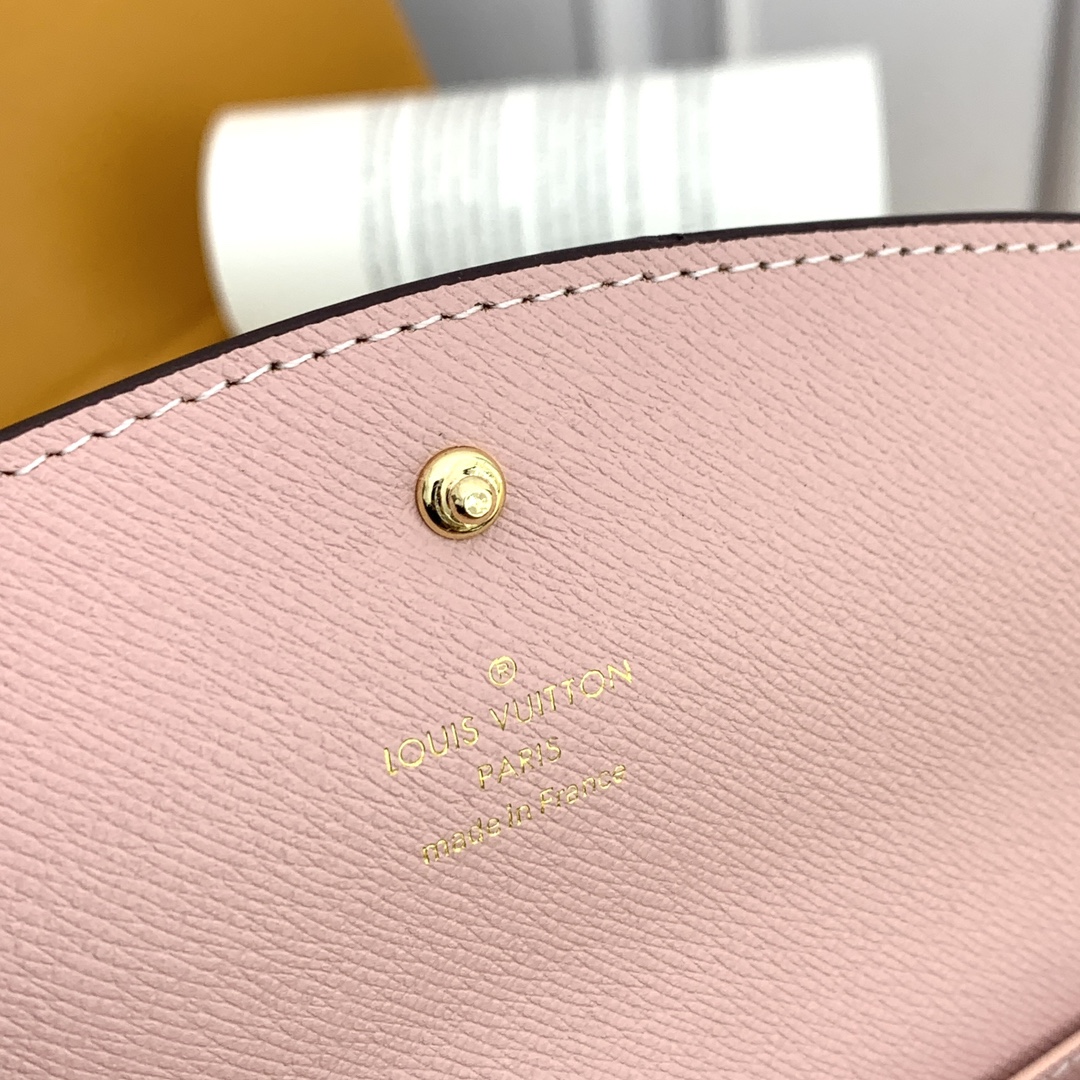 LV M58108 老花粉色クラッチバッグ