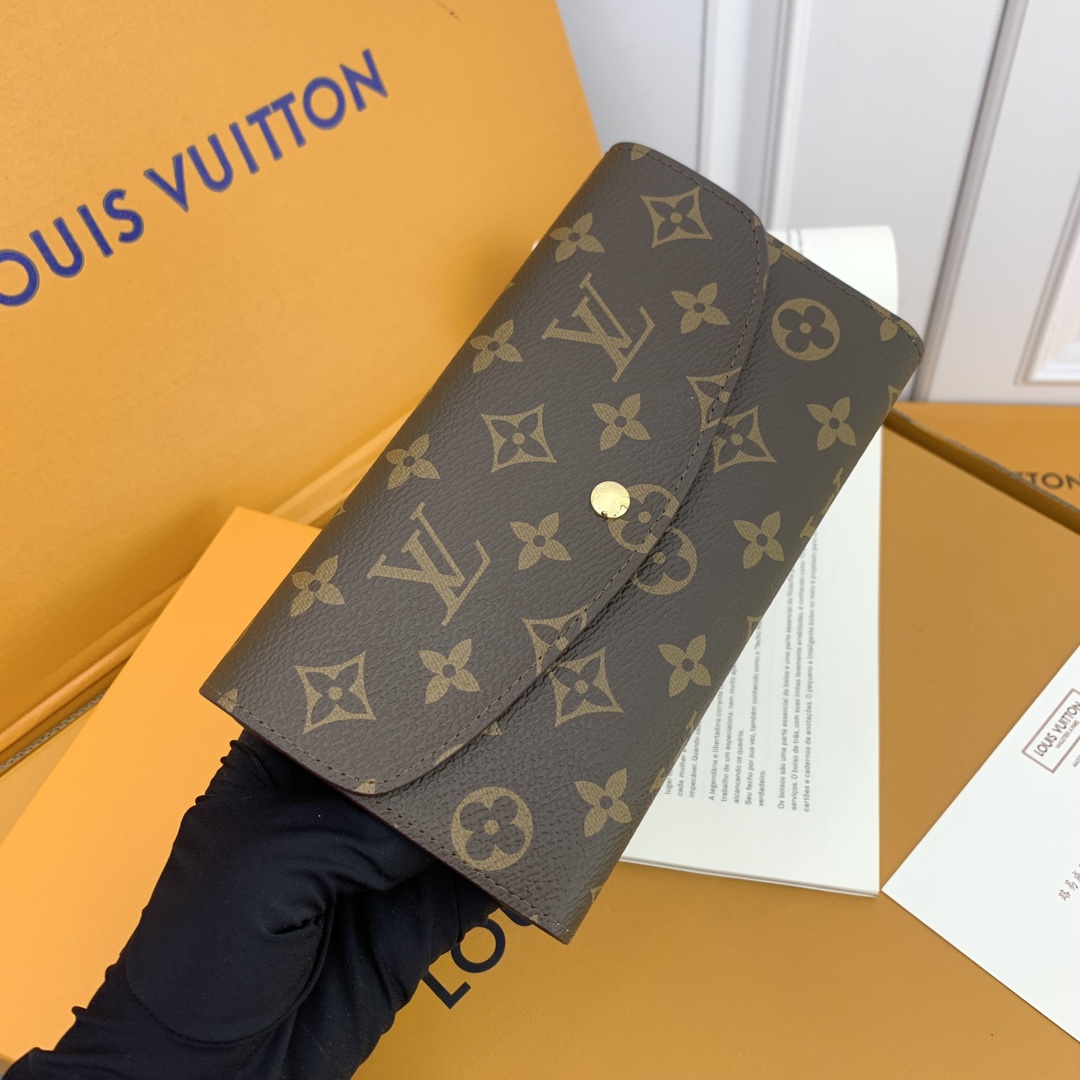 LV M58108 老花粉色クラッチバッグ