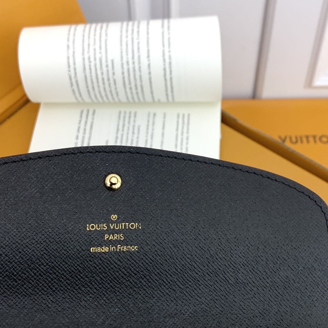 LV M58108 老花黒色 大容量財布