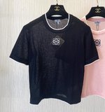 Loewe Clothing T-Shirt Knitting Spring Collection Short Sleeve